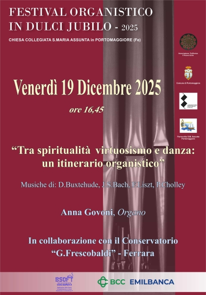 Anna Govoni concerti organo 2025